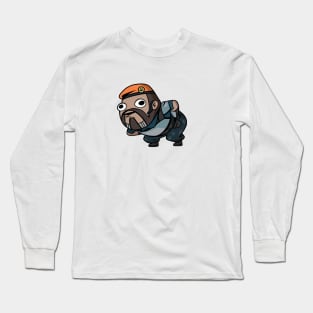 Brim Bawk Bawk Valr Spray Long Sleeve T-Shirt